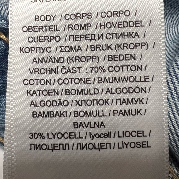 Lauren Ralph Lauren High Rise Flare Jeans blue wash size 10 new with tag - Picture 14 of 14